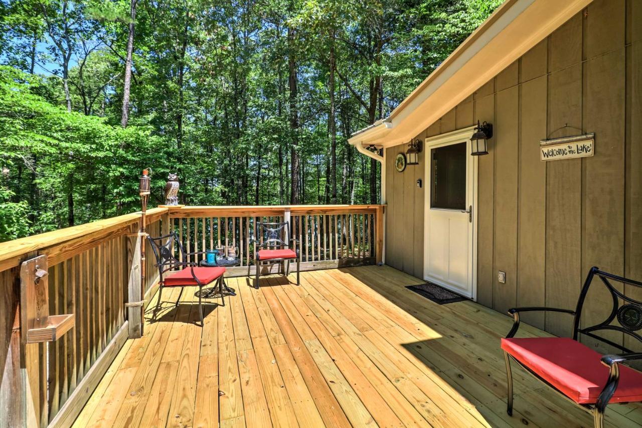 Waterfront West Point Lake Cabin With Private Dock! Whitewater Woods Exterior photo